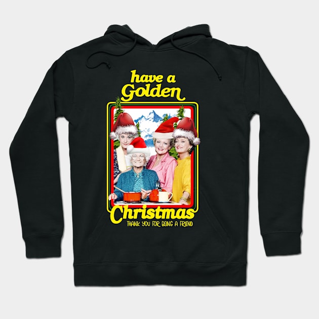 golden girls christmas Hoodie by CLOSE THE DOOR PODCAST